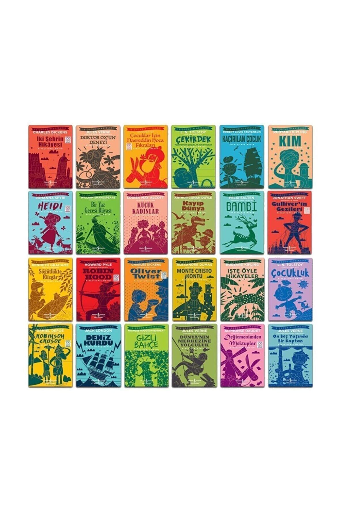 Iş Bankası Çocuk Klasikleri Seti 24 Kitap