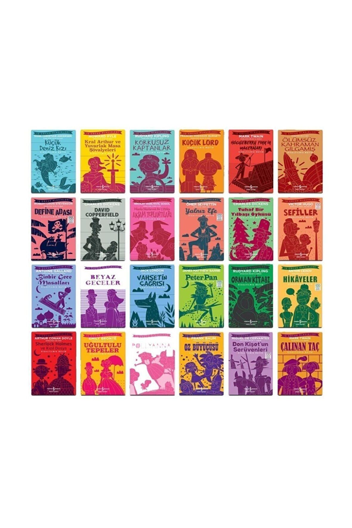 Iş Bankası Çocuk Klasikleri Seti 24 Kitap