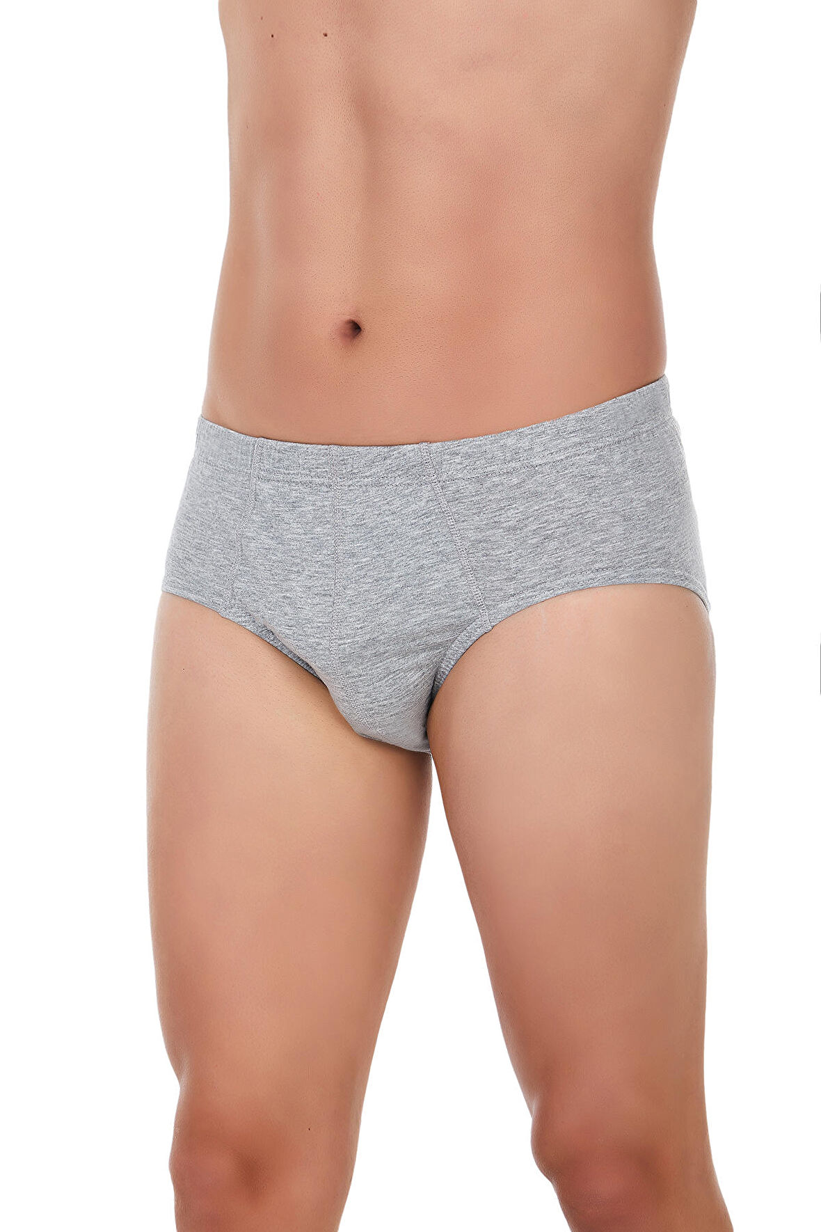 Süprem Erkek Kom Slip Gri 3 Adet