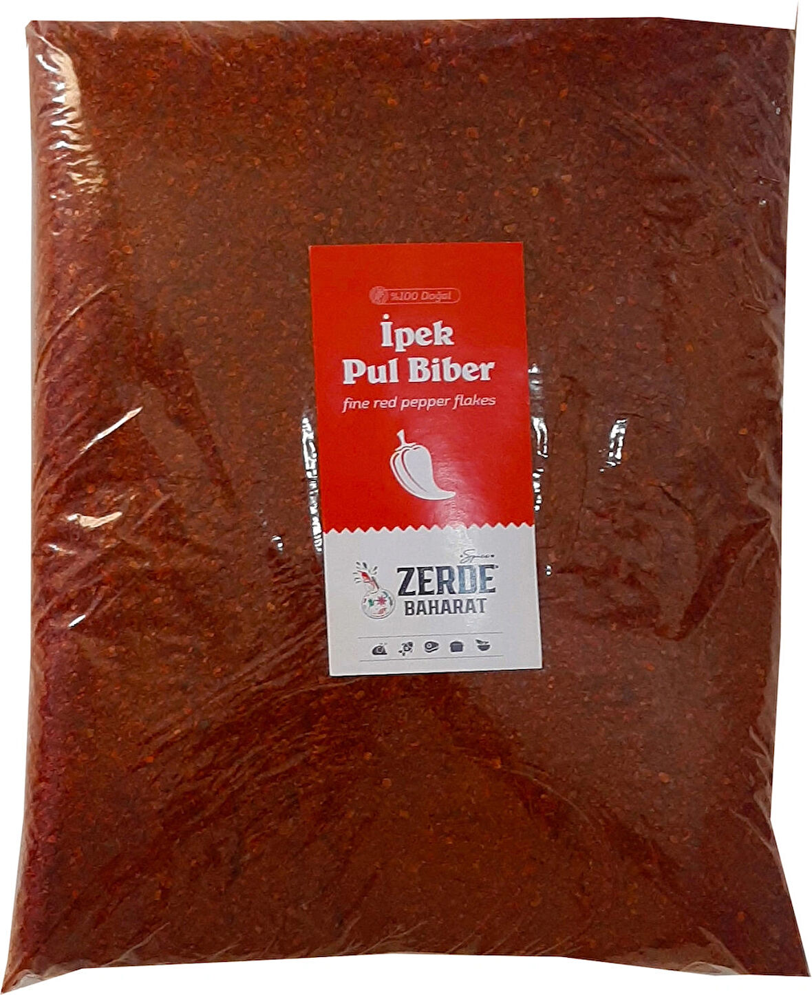 ZERDE BAHARAT İpek Pul Biber, 1 kg, Kahramanmaraş Yöresine Ait Tescilli Biber