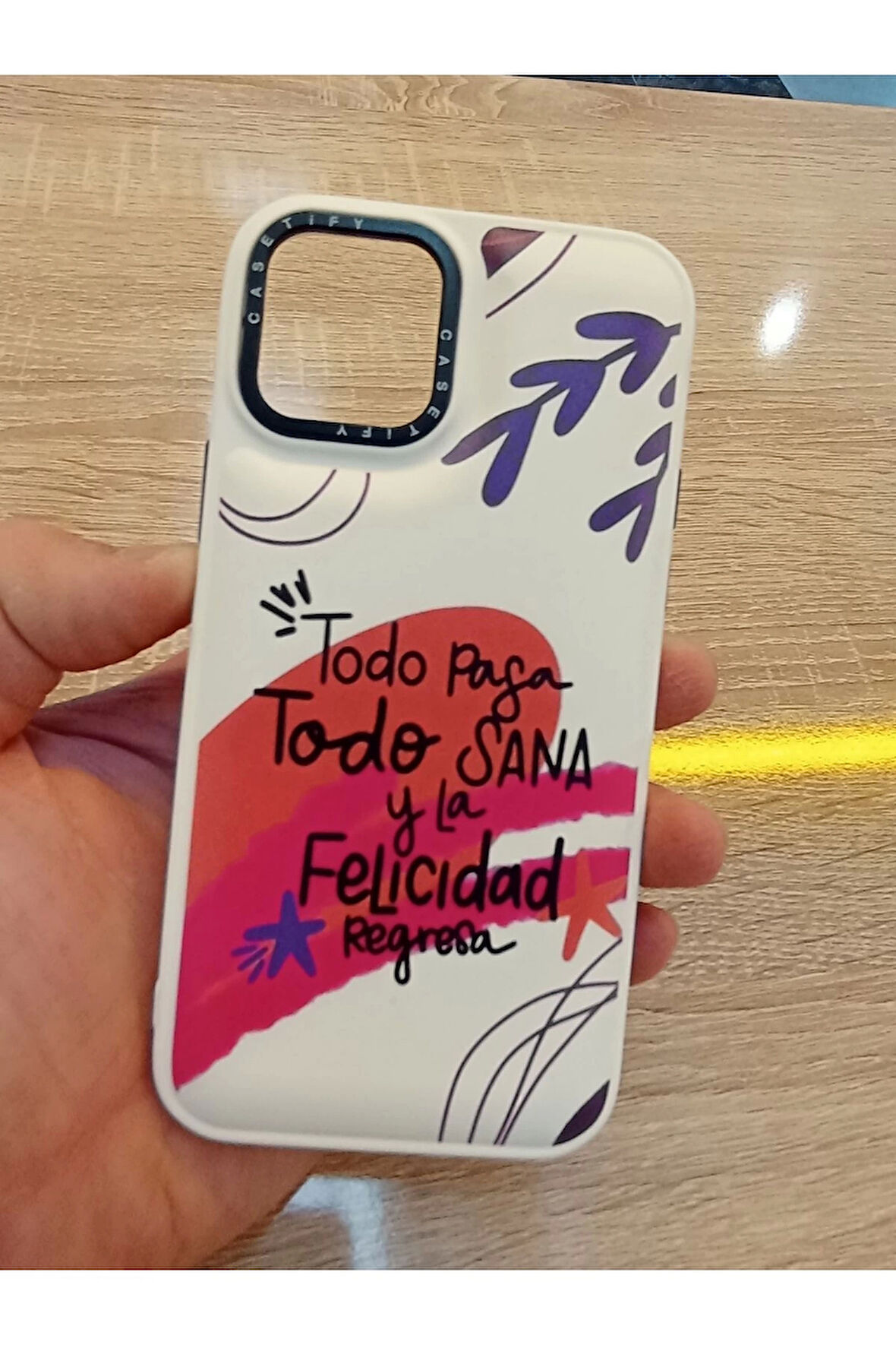 İPhone 12 İPhone 12 Pro Özel Baskılı İçi Kadife Lansman Kılıf