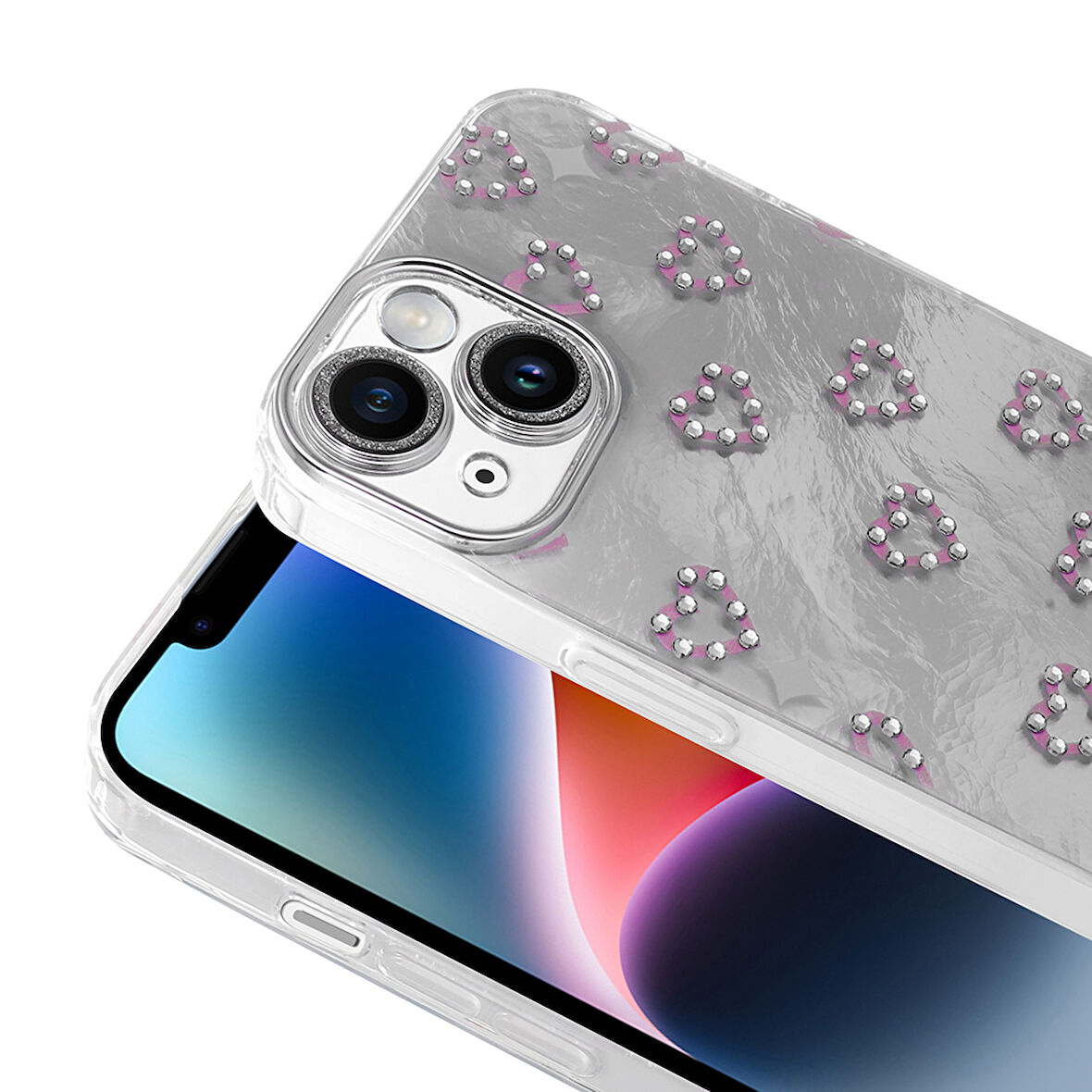 Apple iPhone 14 Kılıf Figürlü Kamera Korumalı Silikon Zr-Ponti