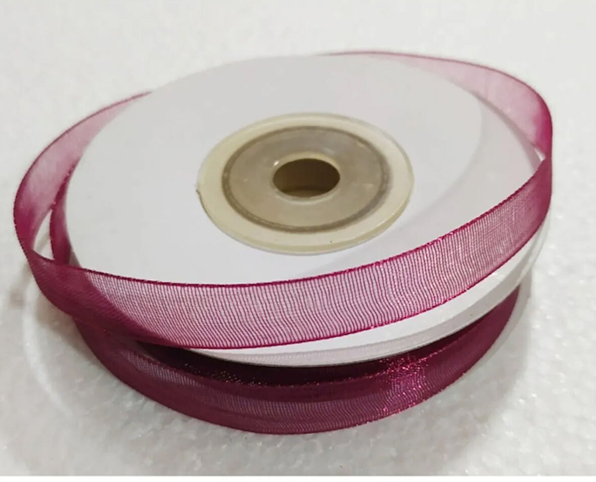 BORDO ORGANZE 0,6 MM KURDELA 25 METRE