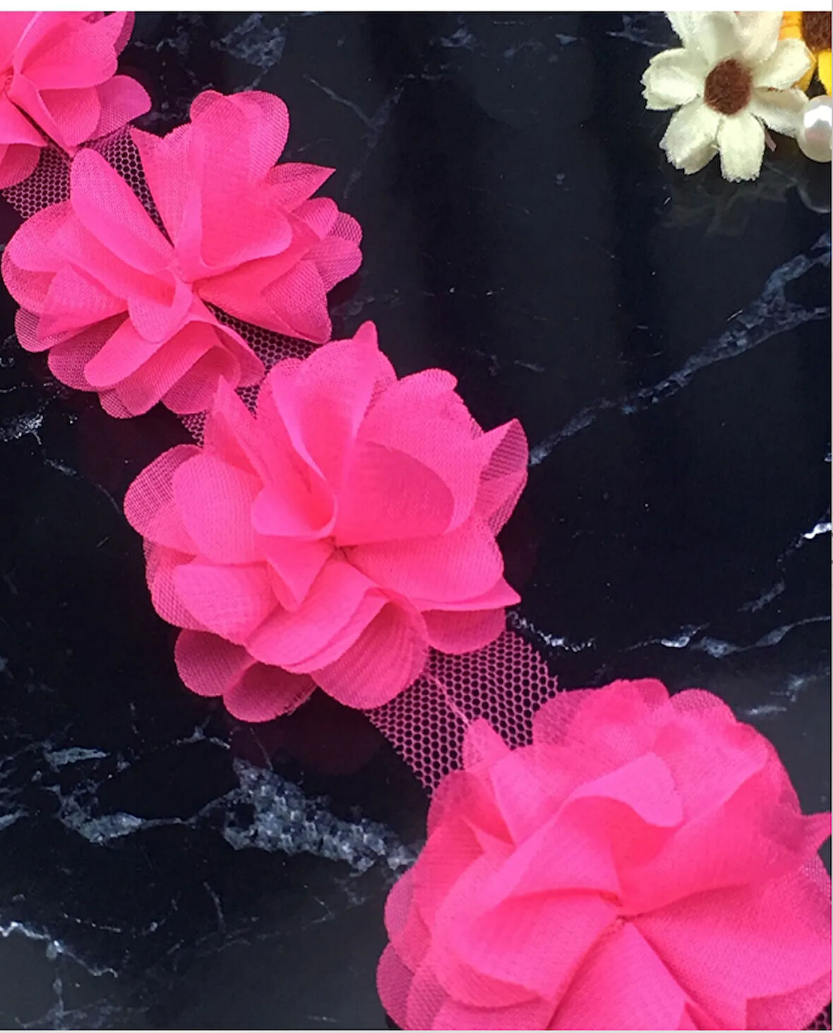 fuşya lazer kesim çiçek (65 adet)