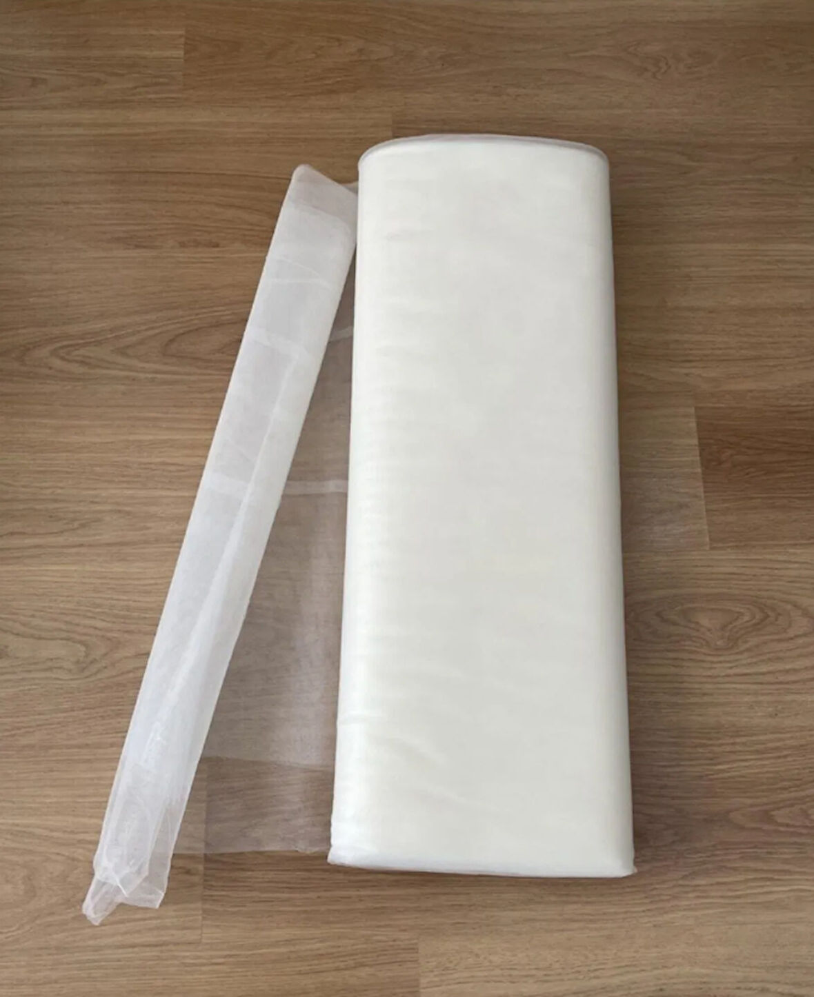 KREM  KRİSTAL TÜL 1 MT  BOY 3 MT EN