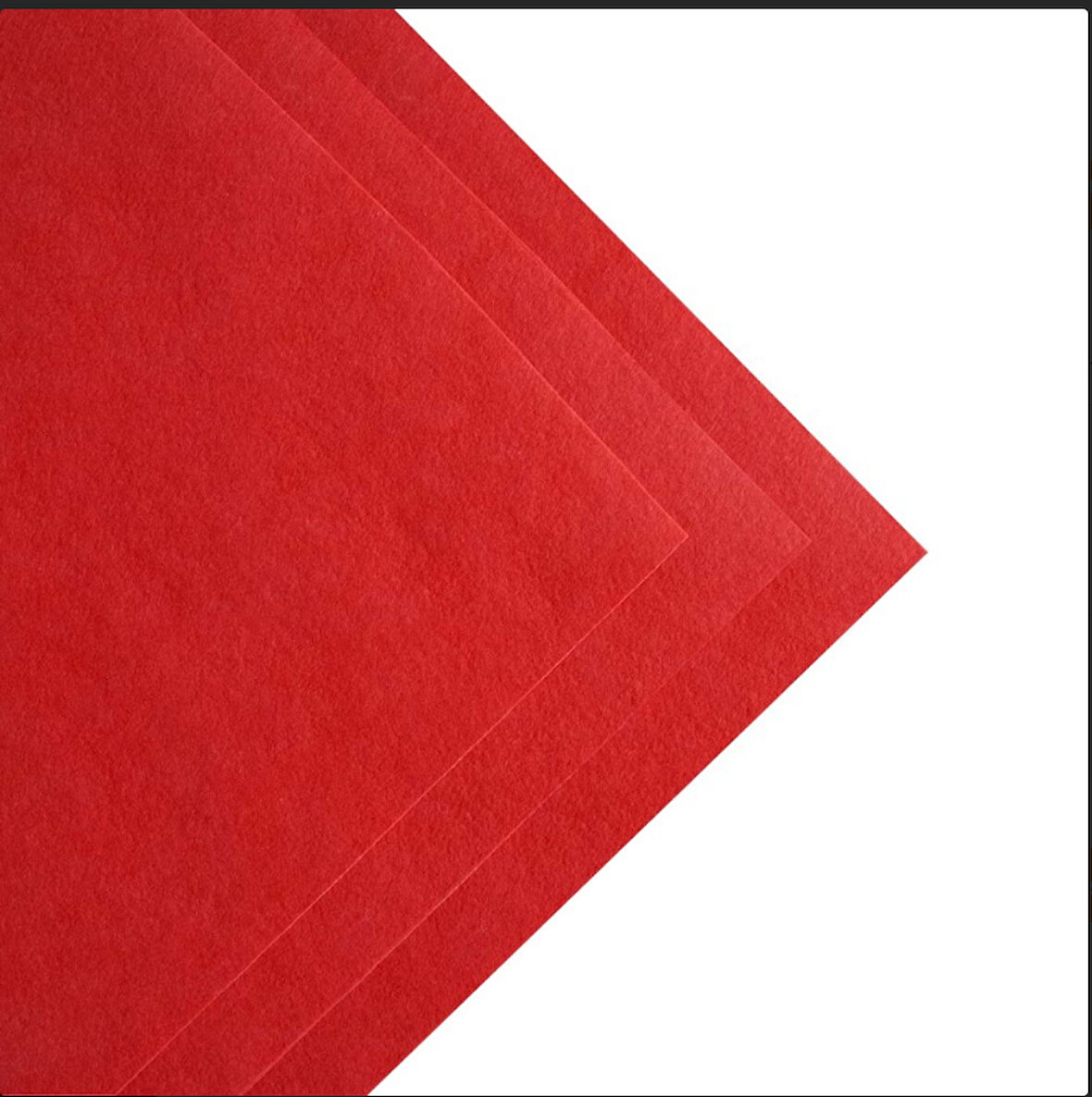 KIRMIZI   İNCE KEÇE 50*42 3 ADET