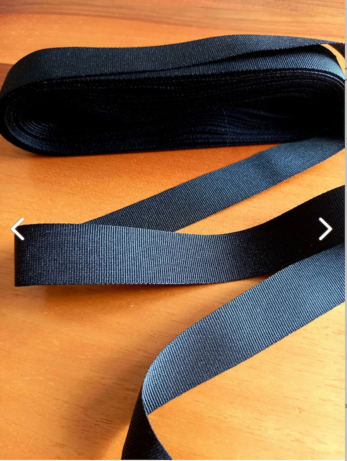 2 cm SİYAH  KURDELA GROGREN 10 metre 1 adet