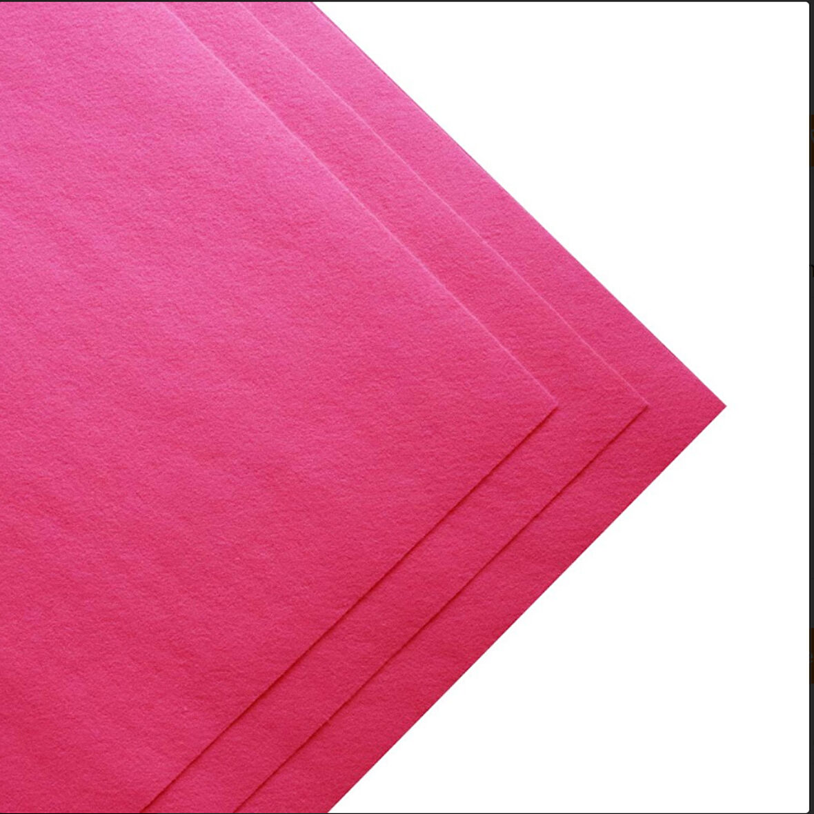 fuşya  kalın keçe 50*50 cm 1 adet