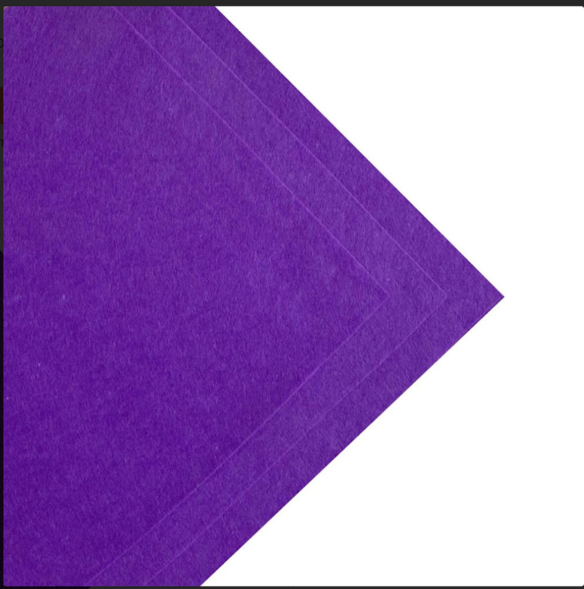 mor  kalın keçe 50*50 cm 1 adet