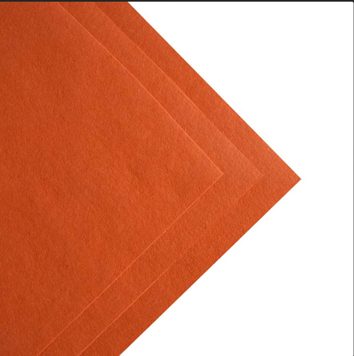 turuncu   kalın keçe 50*50 cm 1 adet