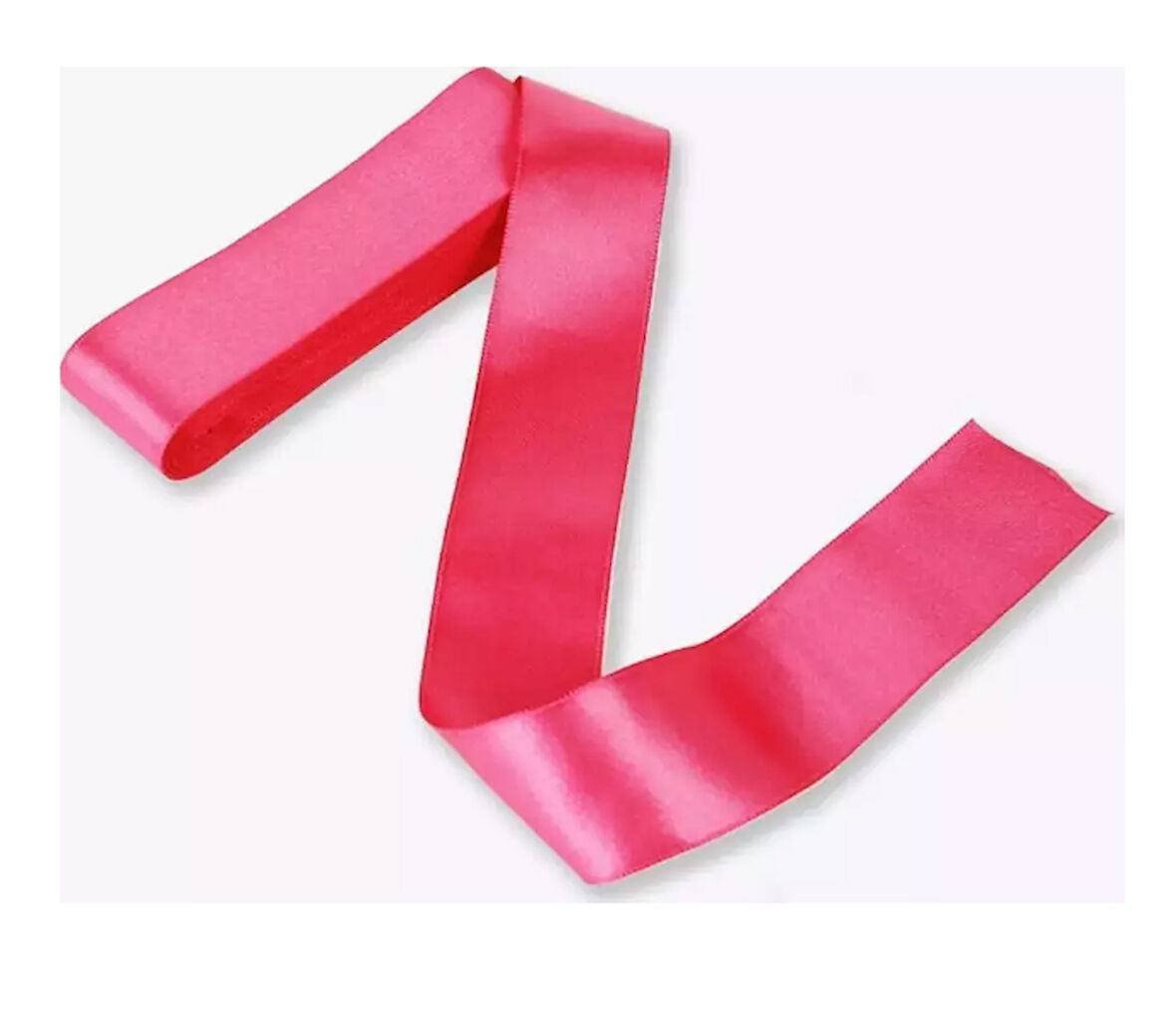 fuşya  3,8 cm saten kurdela 10 metre 1 adet