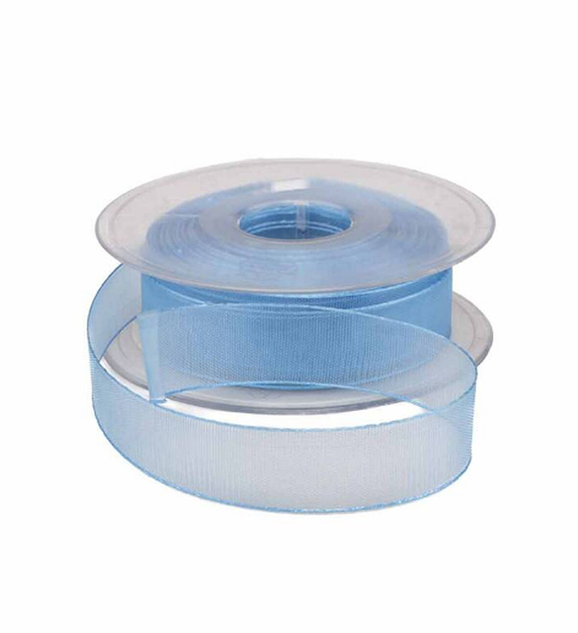 mavi şifon kurdele 2,5 cm x 25m  1 adet