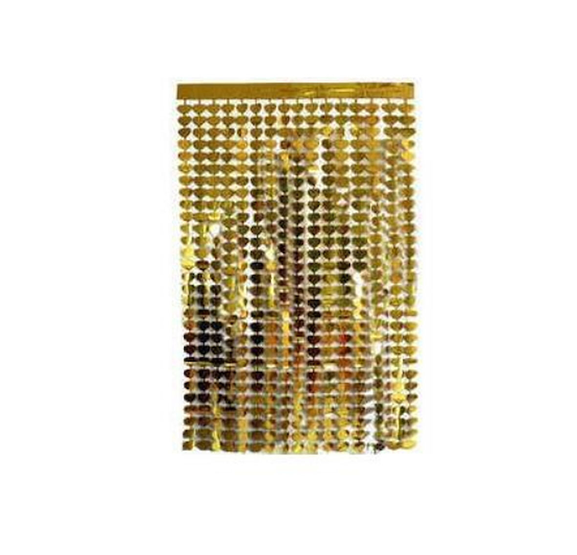 METALİZE FON SÜSÜ KALPLİ ALTIN