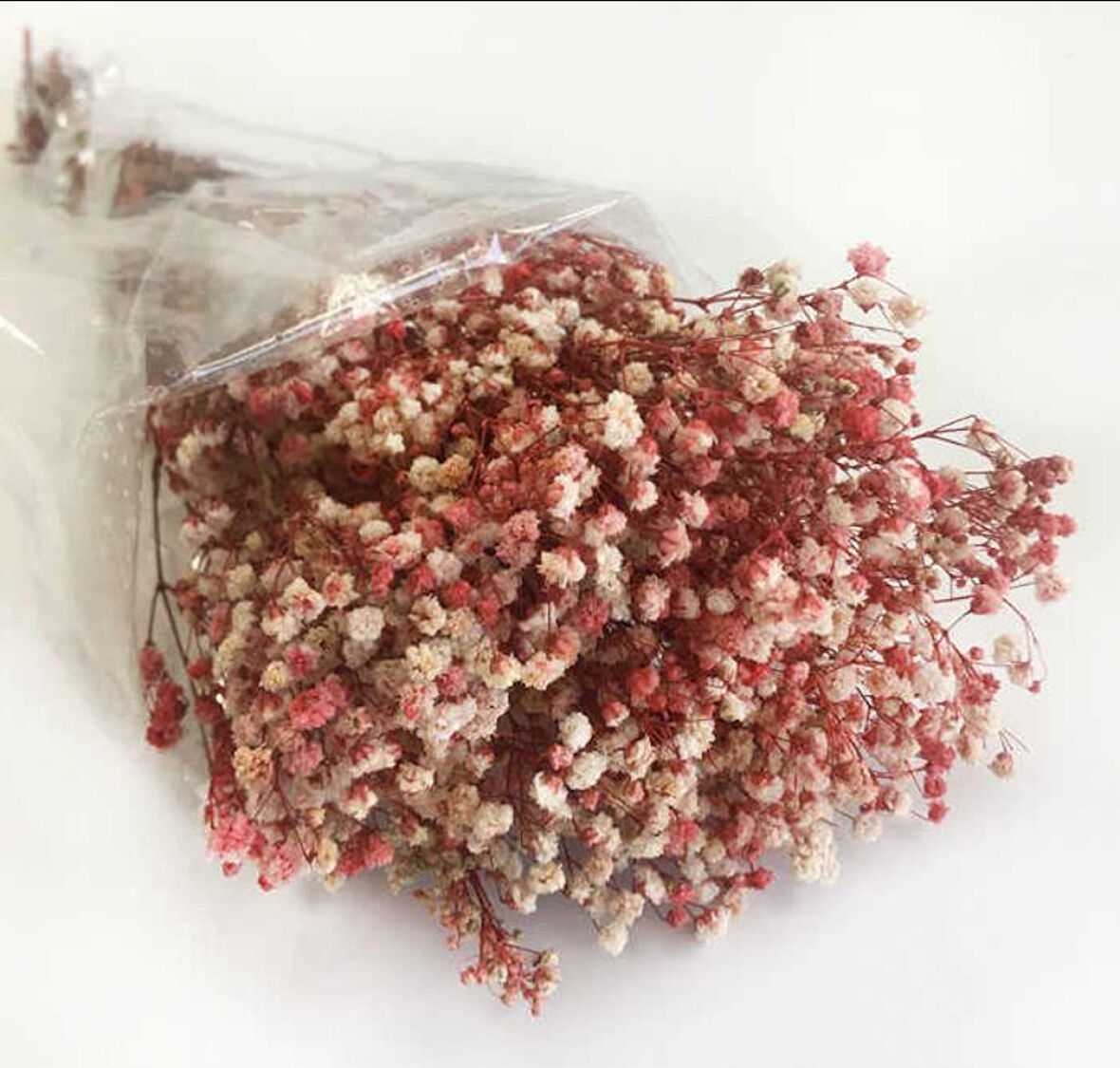 Kırmızı Şoklanmış Renkli Cipso