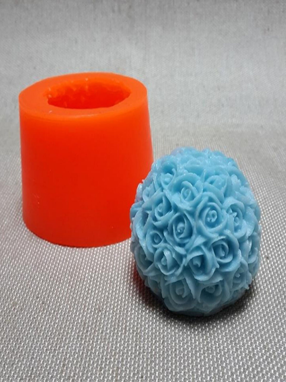 BÜYÜK TOP GÜL 5 CM SABUN KALIBI
