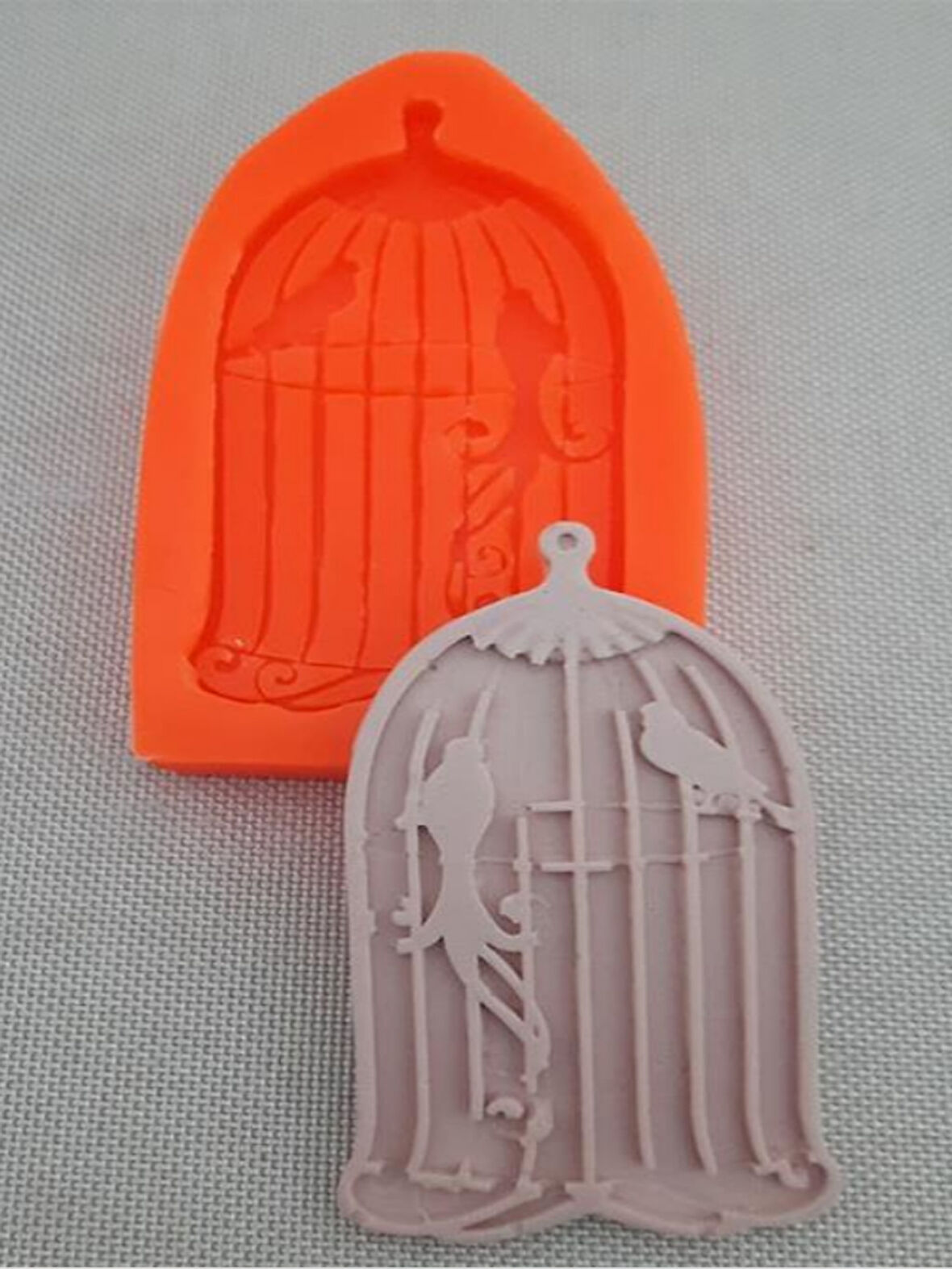Kuş Kafesi 2 Sabun Kalıbı ve Kokulu Taş Kalıbı