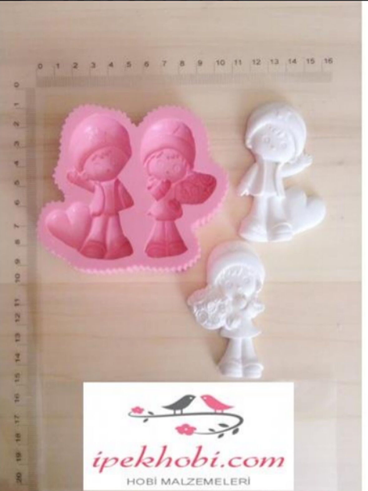 İKİ KARDEŞ SİLİKON KOKULU TAŞ KALIBI