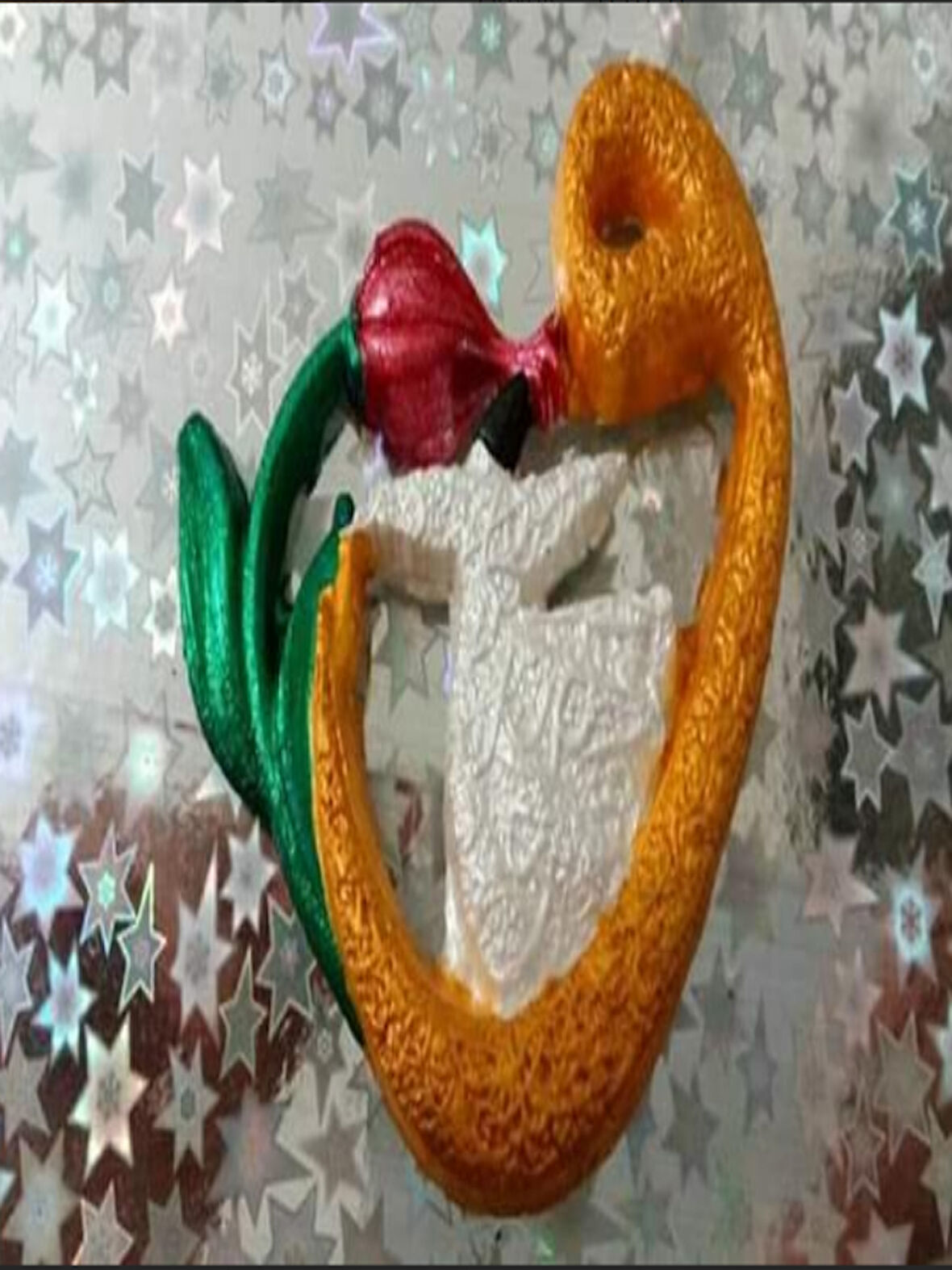 Semazenli hat harfi silikon kalıp