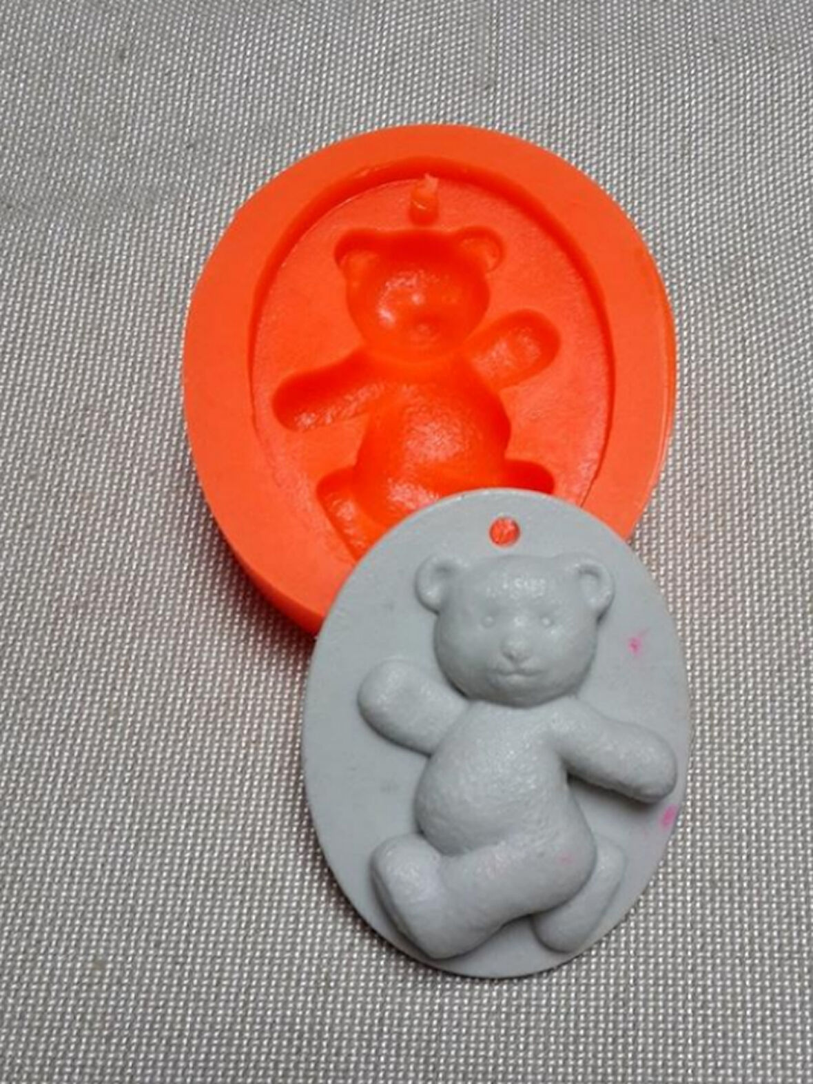 Oyuncak Ayı Sabun Kalıbı ve Kokulu Taş Kalıbı