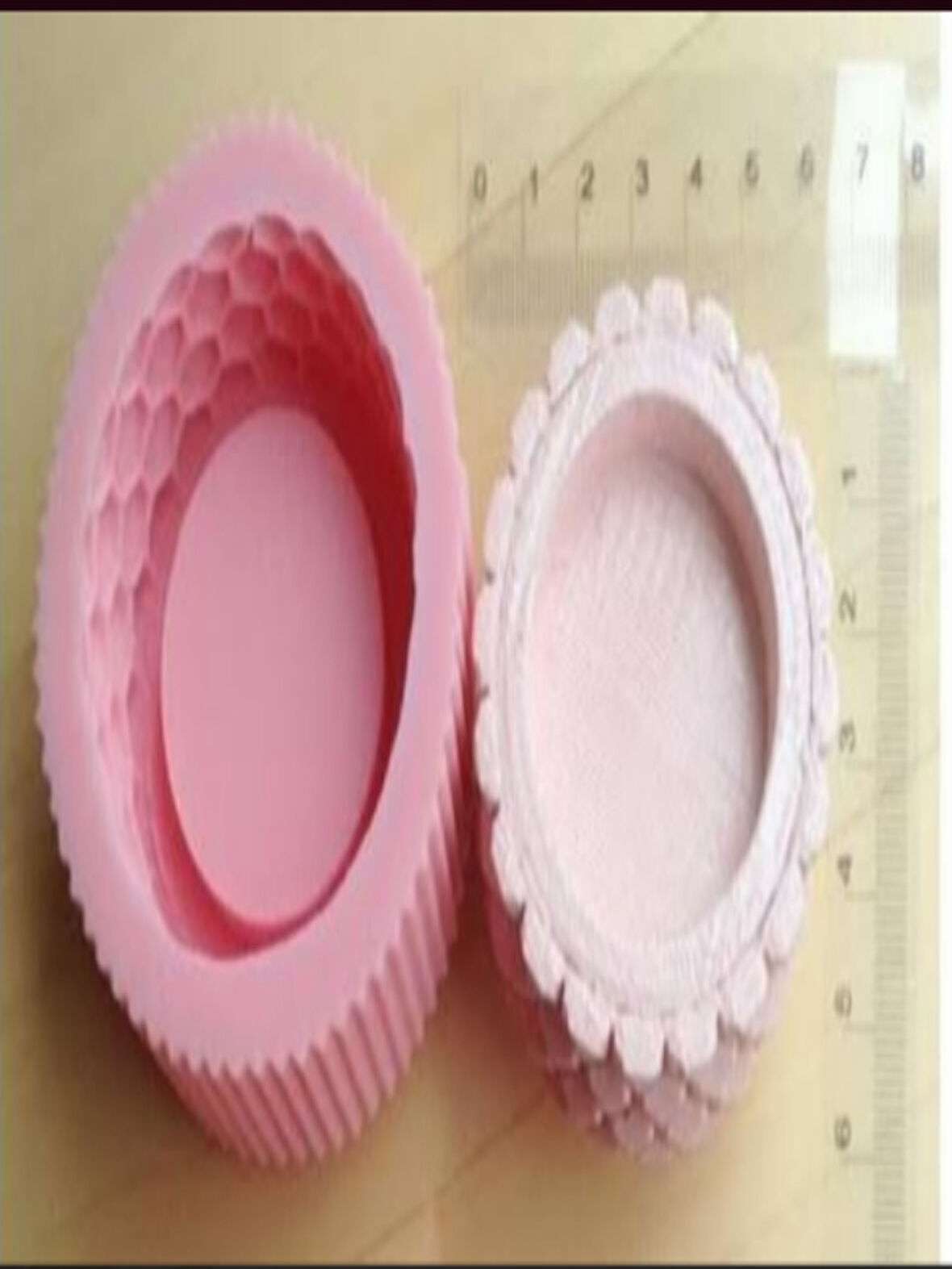 Bal Peteği Mumluk Silikon Kalıp