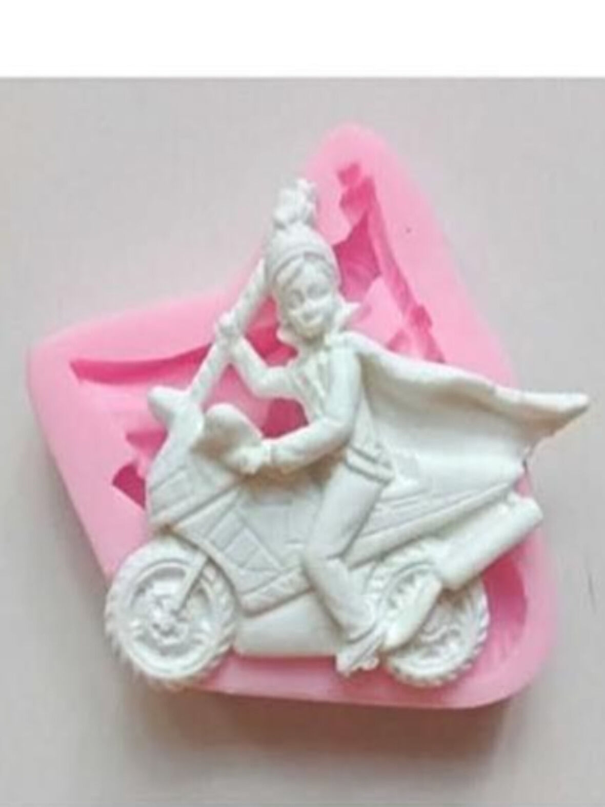 Motorsikletli Sünnet çocuğu silikon kalıp