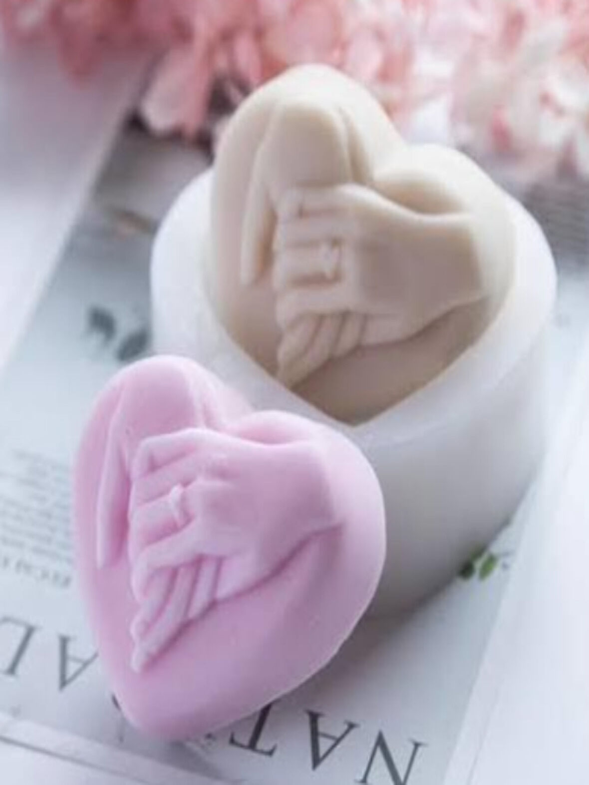 Kalp Alyans Model silikon kalıp