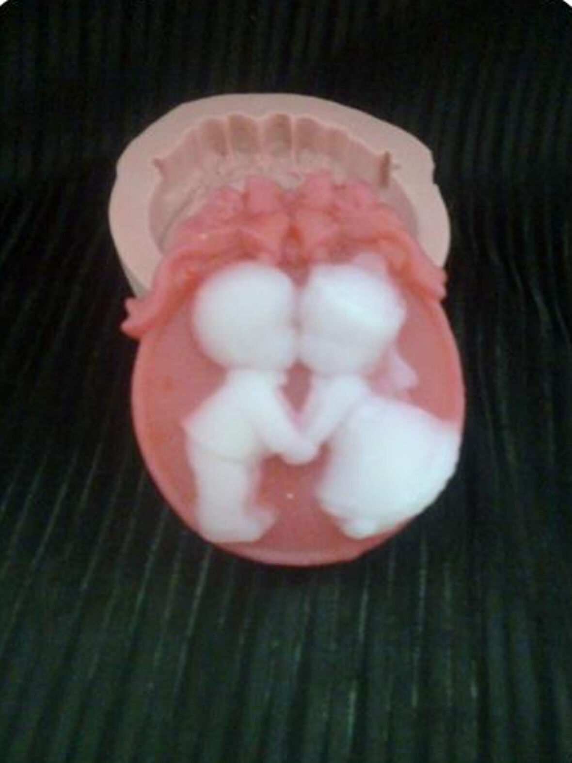 ERKEK KIZ SİLİKON SABUN KALIBI