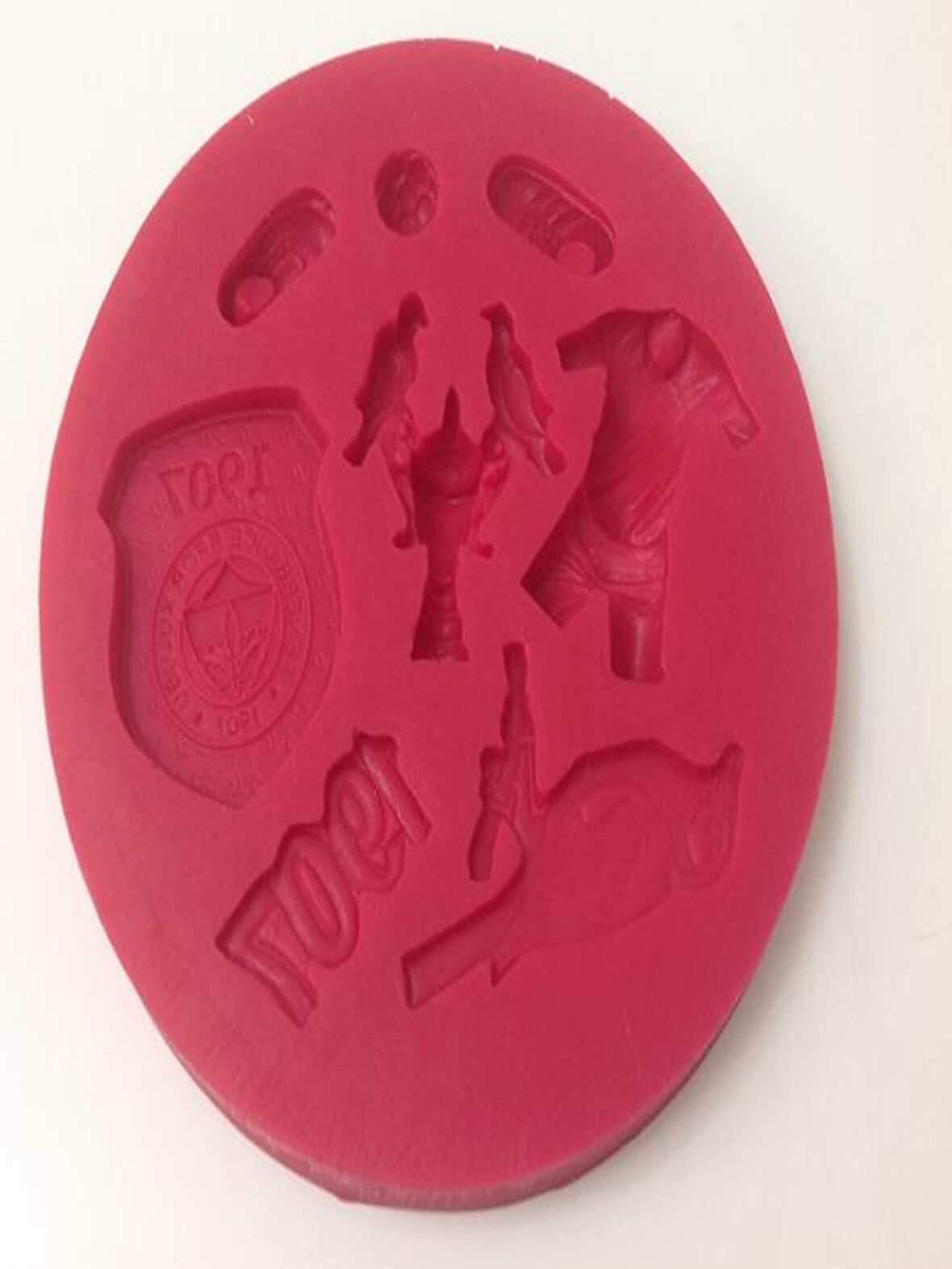 SİLİKON TARAFTAR SABUN VE KOKULU TAŞ KALIBI FENERBAHÇE