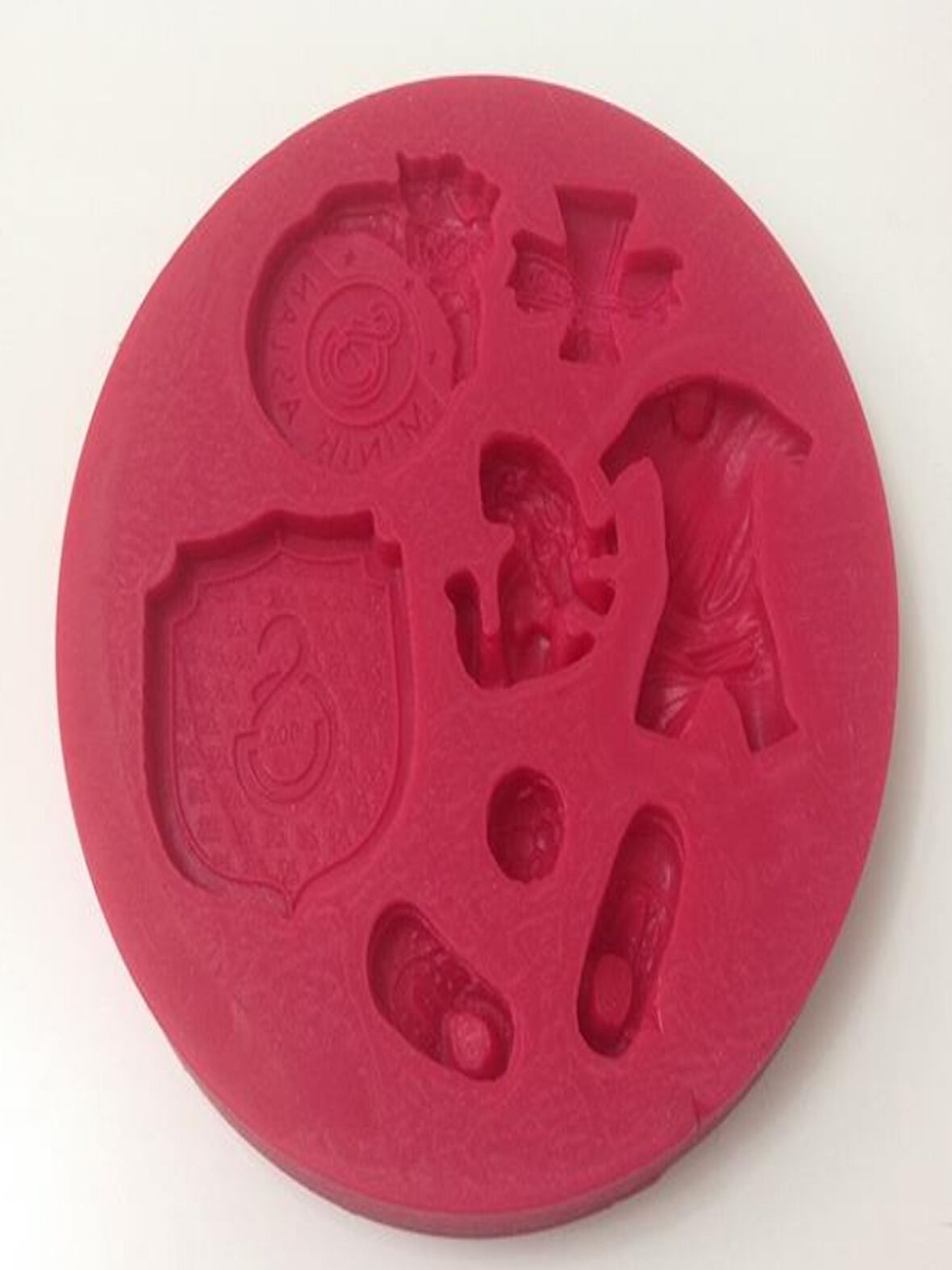 SİLİKON TARAFTAR SABUN VE KOKULU TAŞ KALIBI GALATASARAY