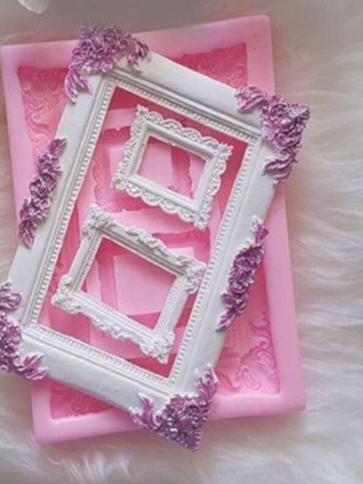 Çerçeveler Silikon Kokulu Taş Kalıbı