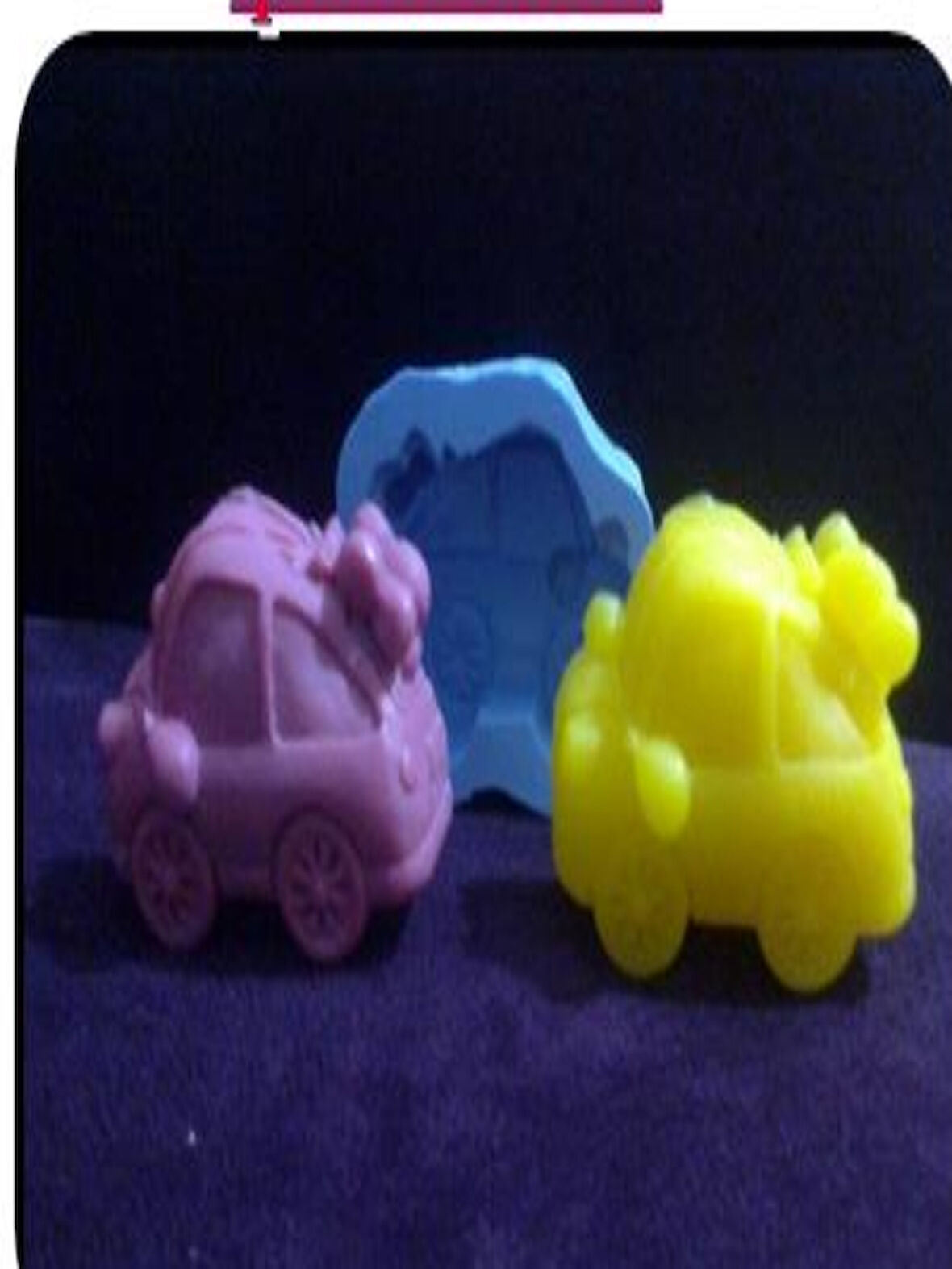 BÜYÜK ARABA KALIBI SİLİKON SABUN KOKULU TAŞ KALIBI