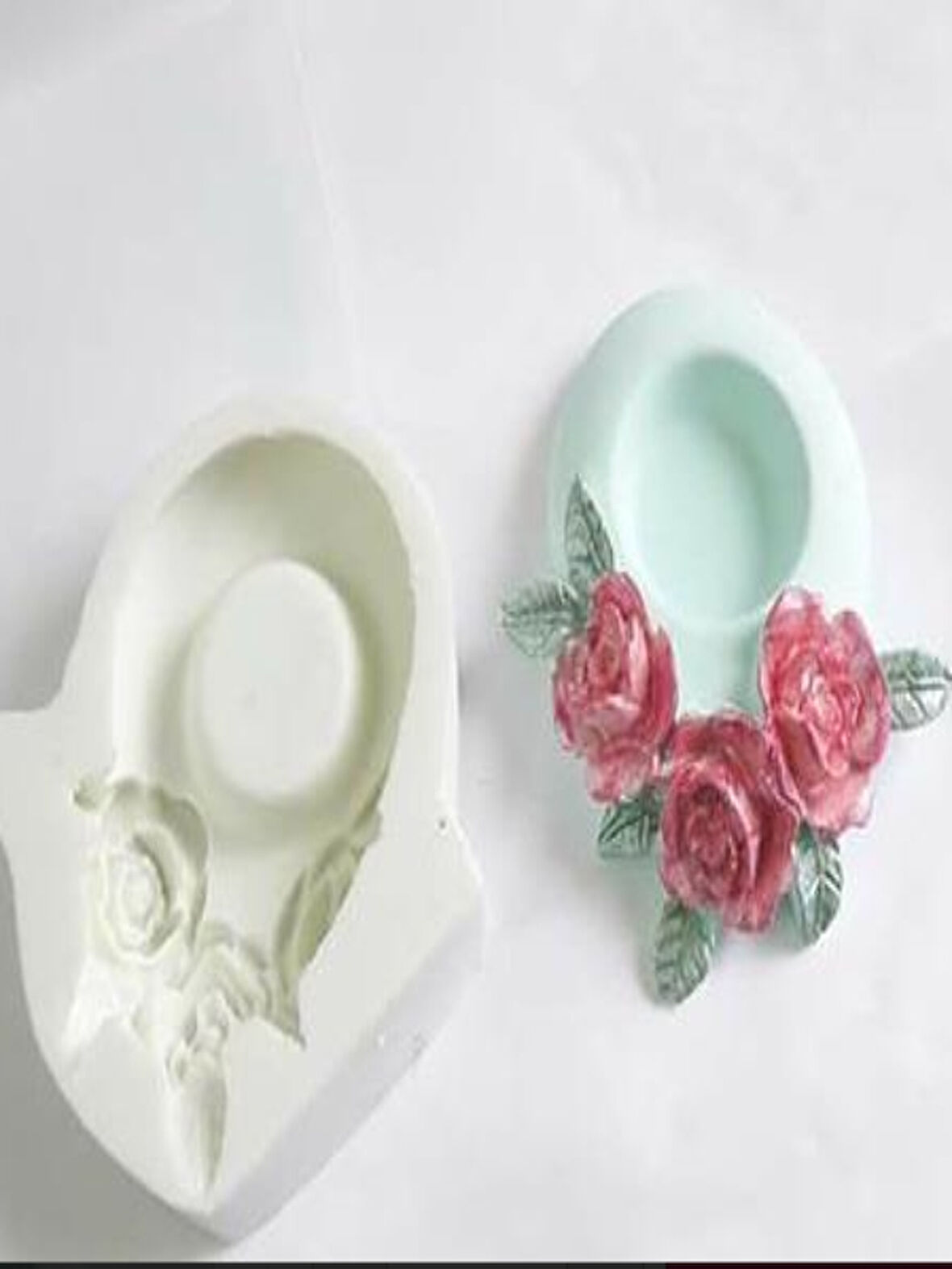 GÜLLÜ MUMLUK SİLİKON KALIP