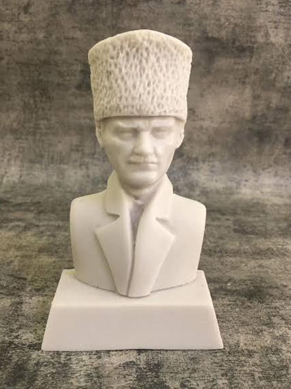 Atatürk büstü silikon kalıp yeni model
