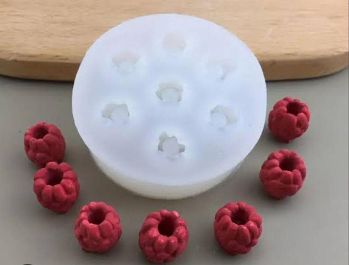 7 li minik Frambuaz silikon kalıp