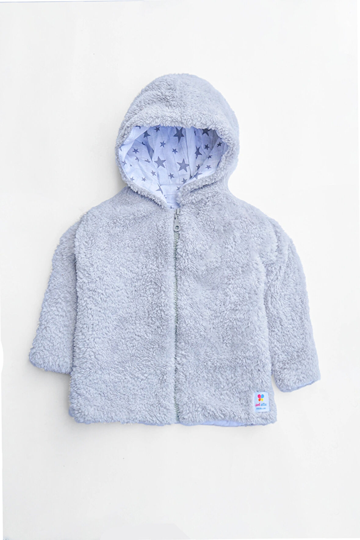 Kız Erkek Bebek Ve Çocuk Müslin Astarlı Fermuarlı Peluş Mont