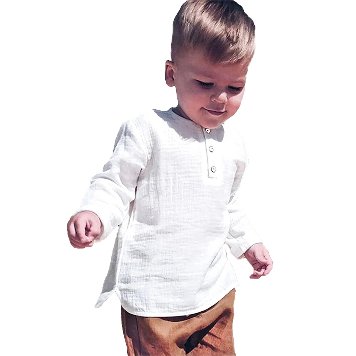 Kız Erkek Bebek Ve Çocuk Uzun Kollu Müslin İkili Takım