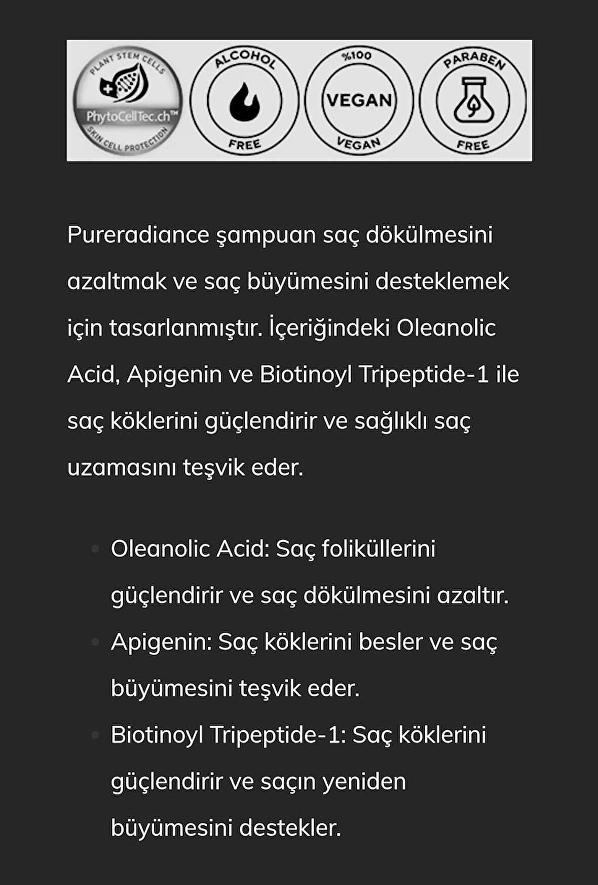 Pureradiance Prokapil Şampuan 400 Ml