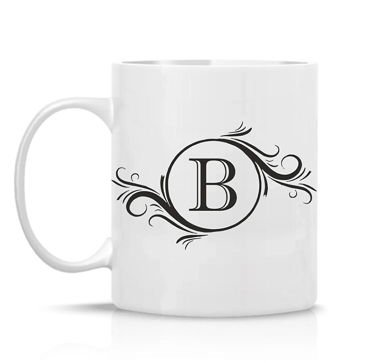 İsim Harf Kupa Kişiye Özel Baskılı Kupa Bardak