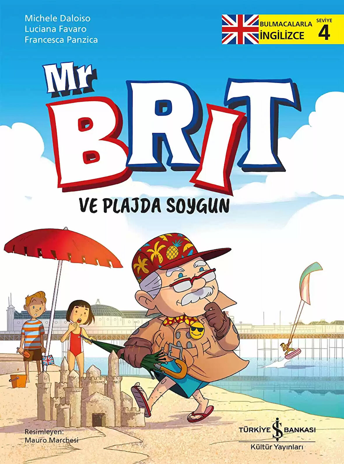 Mr Brit ve Plajda Soygun – Bulmacalarla İngilizce - 4