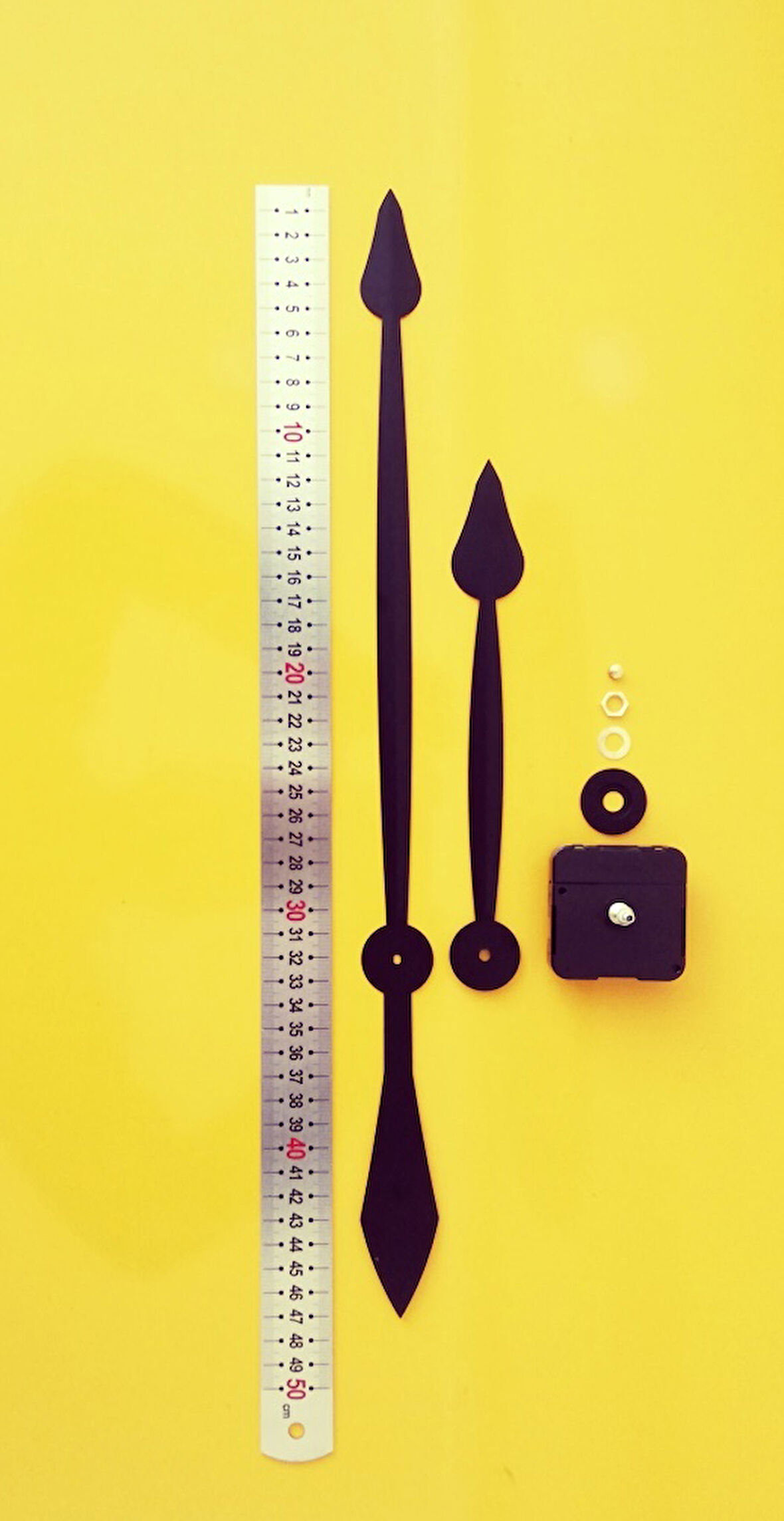 32 cm yelkovan saat aparatı saat motoru saat kadranı