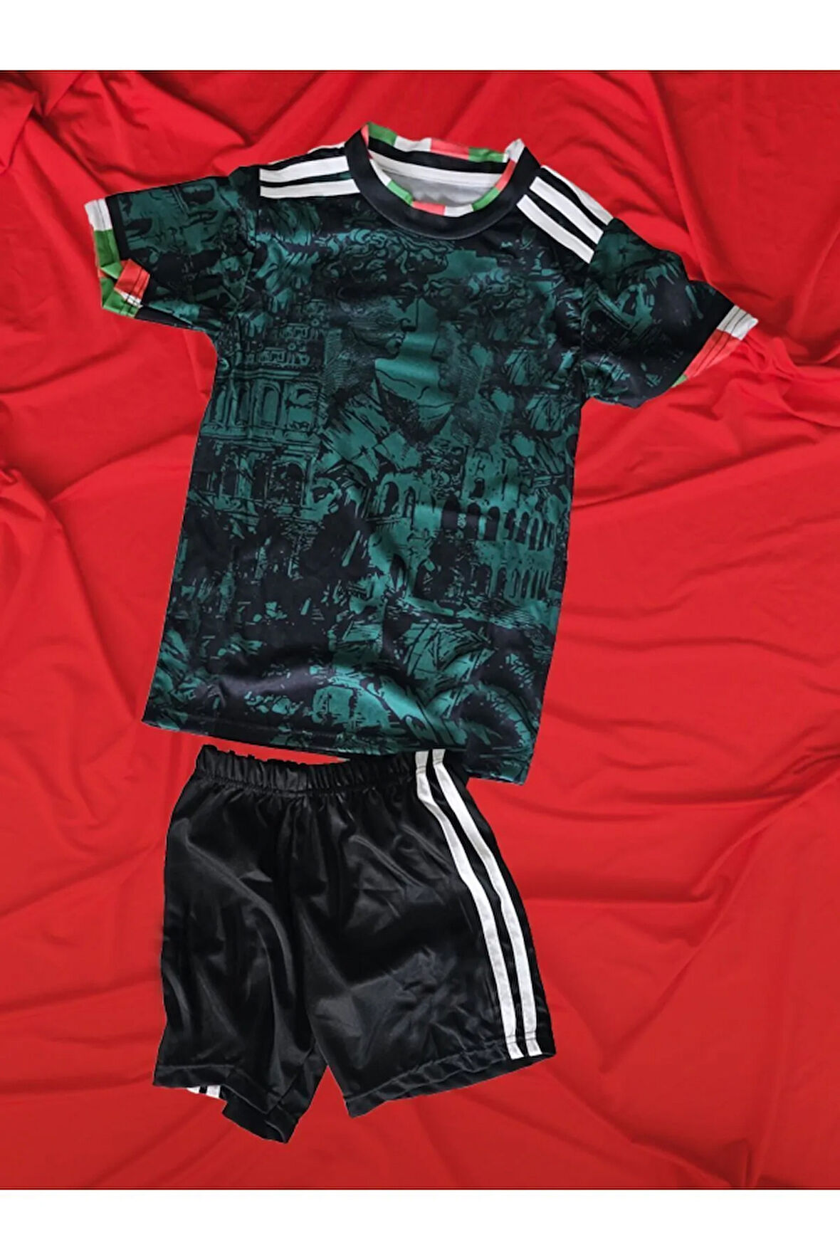 İtalya Kupa Coupe 2023 Forma Yeşil ALT ÜST Takım