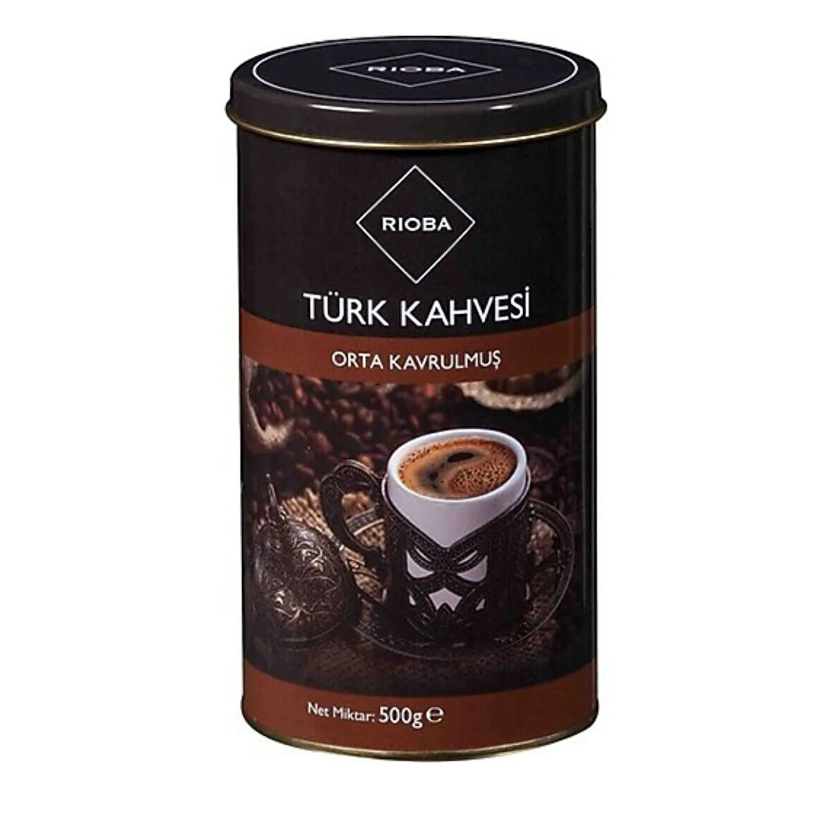 Kahve Rioba Orta Kavrulmuş Öğütülmüş Türk Kahvesi 500 G