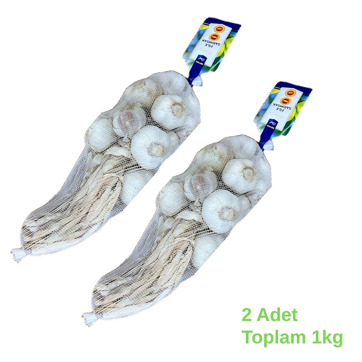 Metro Chef Sarımsak Organik 1kg (500gr x 2)