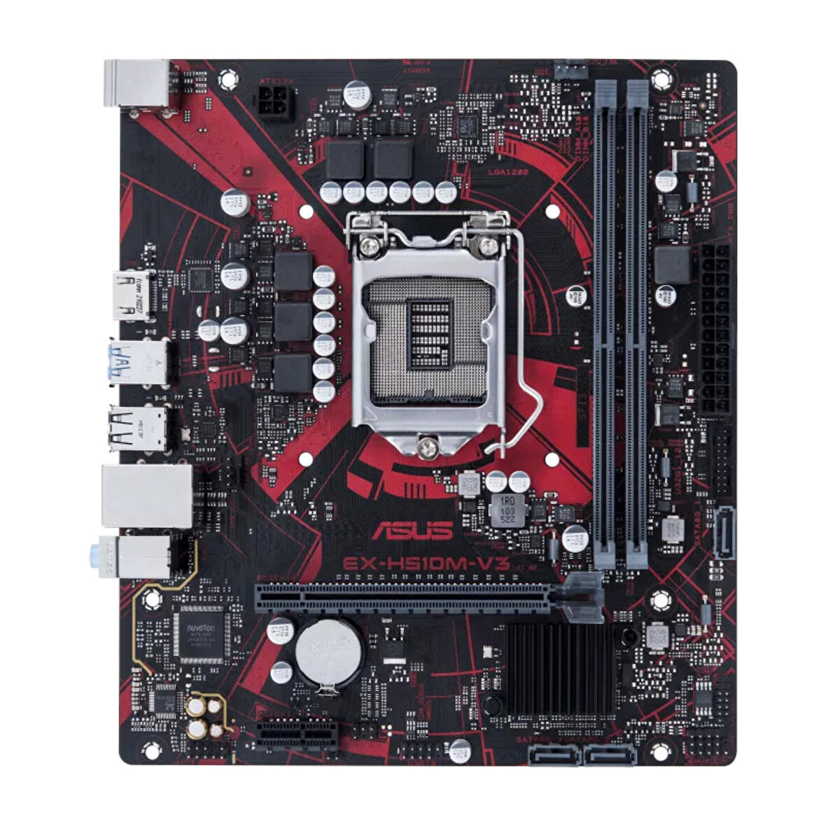 Asus EX-H510M-V3 Intel H510 LGA 1200 DDR4 3200 MHz Masaüstü Anakart