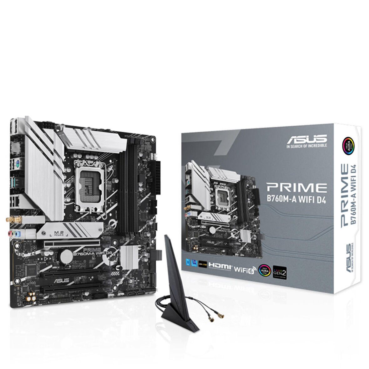 Asus B760M-A Intel B760 LGA 1700 DDR4 5333 MHz WIFI Gaming Anakart
