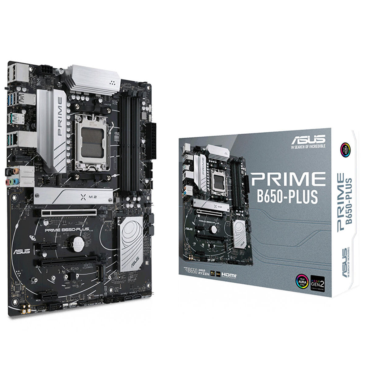 Asus B650-Plus AMD B650 AM5 DDR5 6400 MHz Gaming Anakart