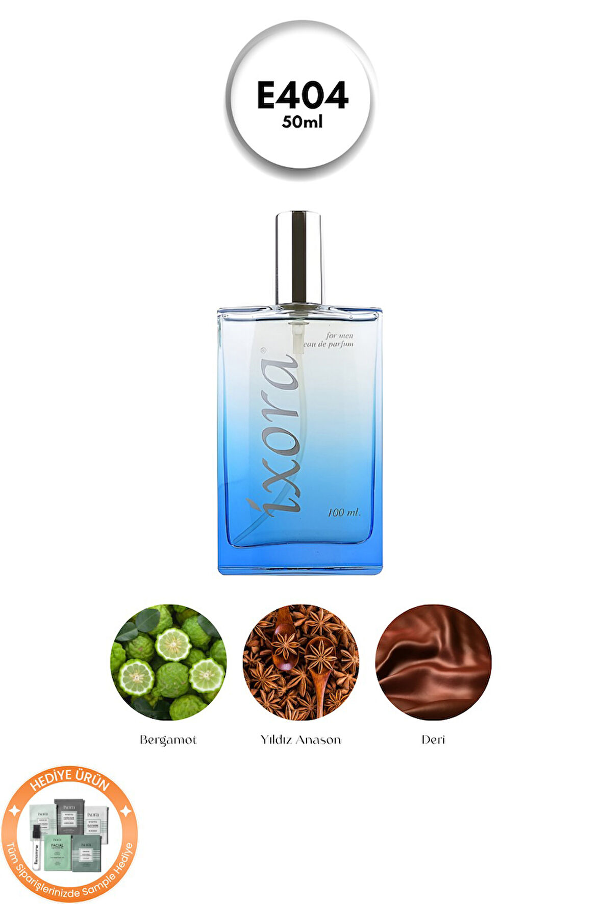 Ixora E404 Code Edp Erkek Parfüm 50 ml