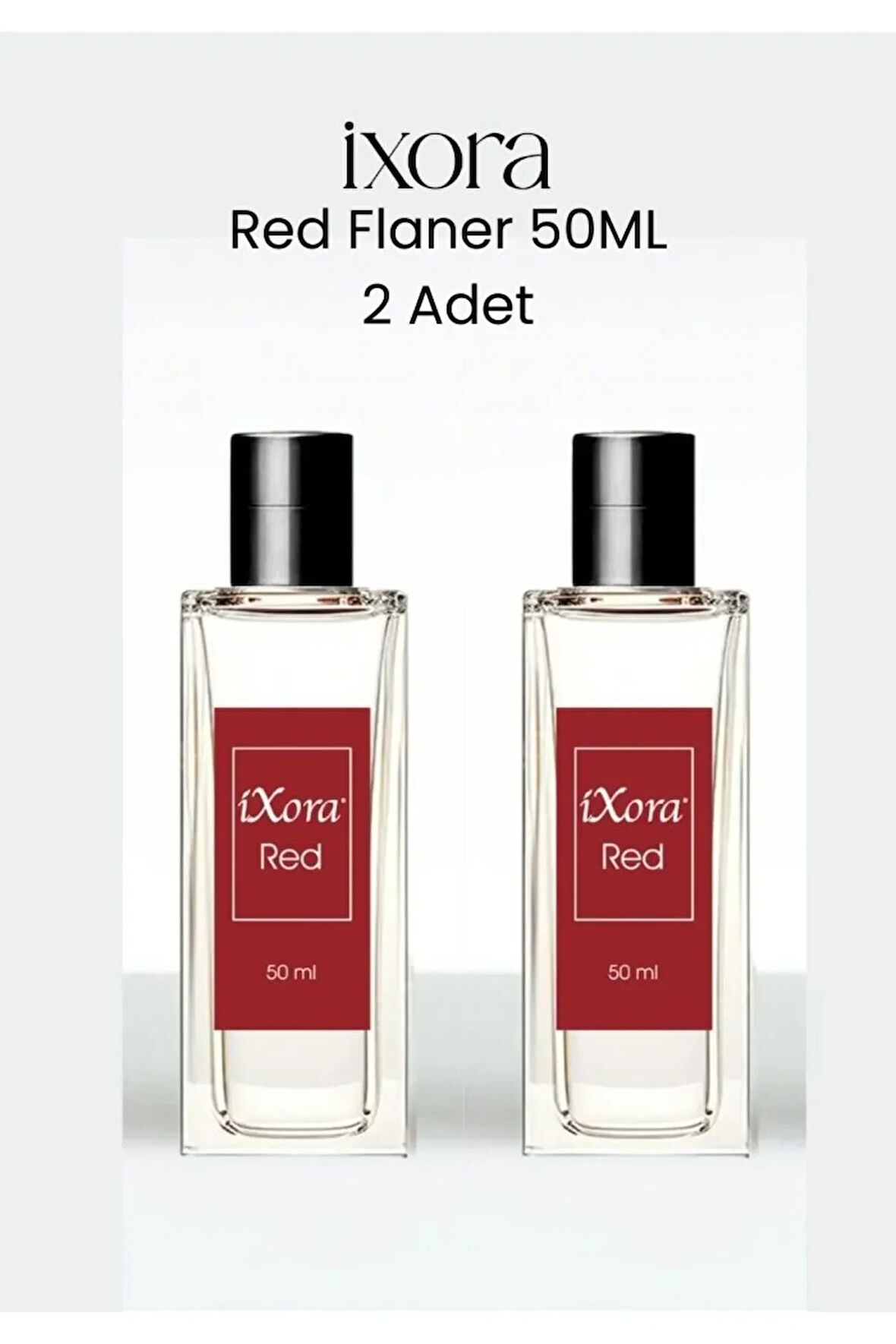Ixora Red Flaner Kadın Parfüm İkili Set 50 ml Edp