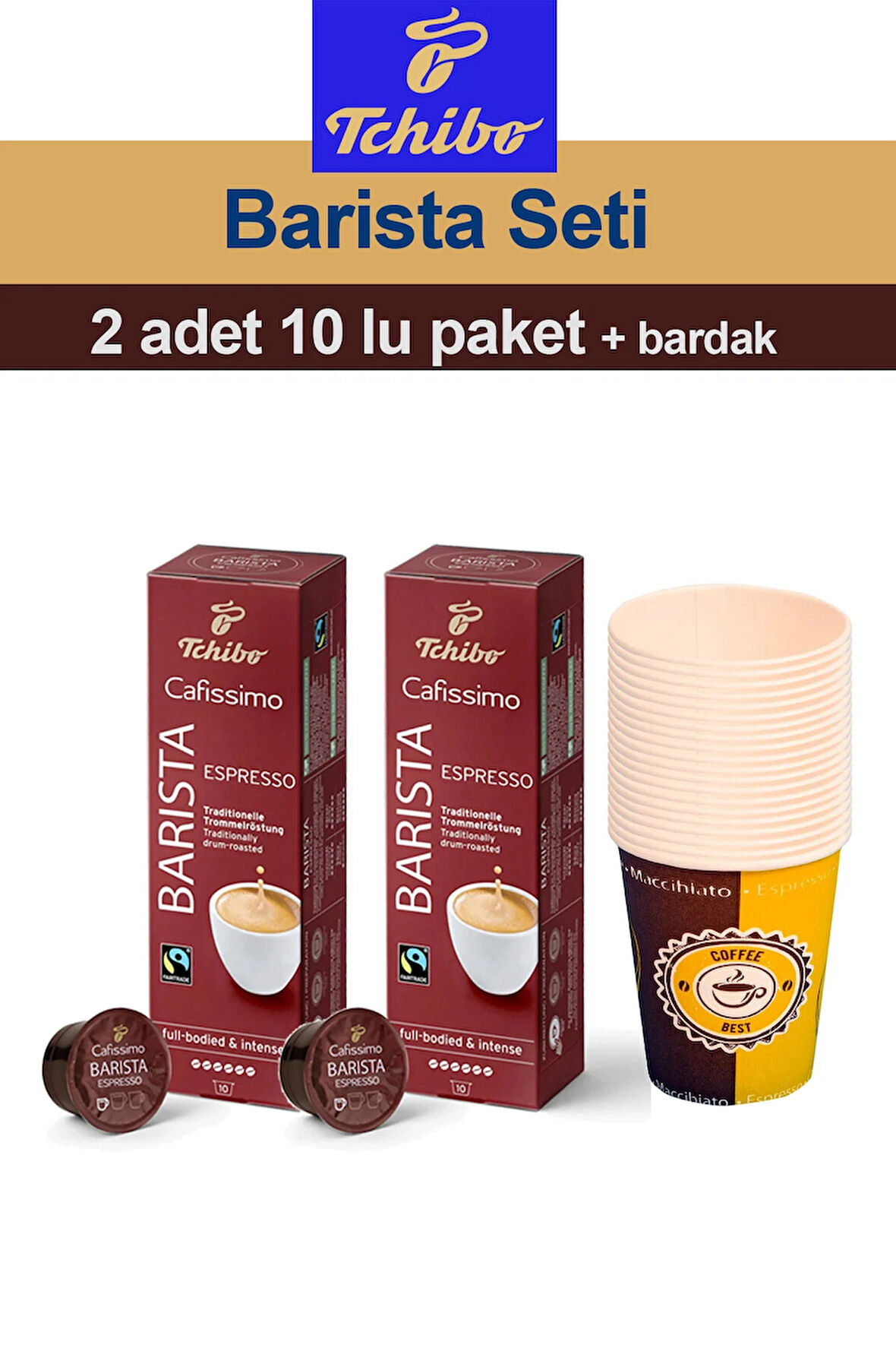 Cafissimo Barista Espresso 2x10 Adet Kapsül Kahve
