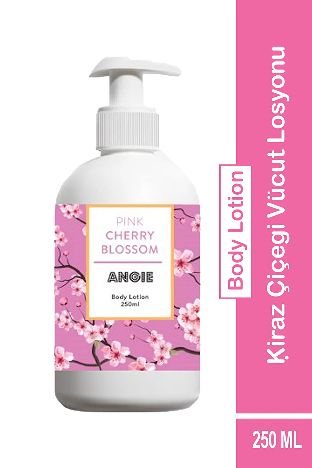 Pink Cheery Blossom Pembe Kiraz Çiçeği Vücut Kremi 250 ml